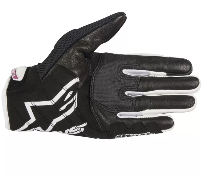 Dámské rukavice na moto Alpinestars Stella SMX-2 Air Carbon black/white/fuchsia