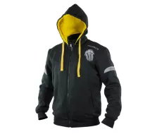 Kevlarová mikina na moto Trilobite 763 Illenius Basic mens black/yellow