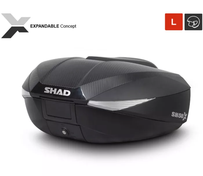 Shad SH58X carbon kufr