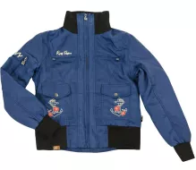Dámská bunda na moto Rusty Pistons RPJAW14 CE Shiloh Sailor blue