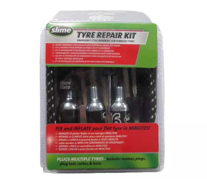 Opravná sada knotem s CO2 – Tyre Repair Kit