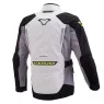 Bunda na motorku Macna Equator light grey/dark grey/black