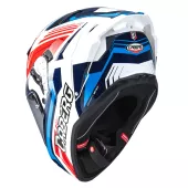 Helma na moto Caberg Drift Evo II Jarama white/red/blue