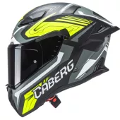 Integrální helma Caberg Drift Evo II Jarama matt black/grey/yellow fluo