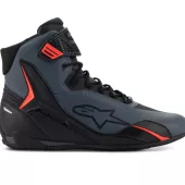 Boty na moto 2026 Alpinestars Faster-4 Drystar black/red fluo