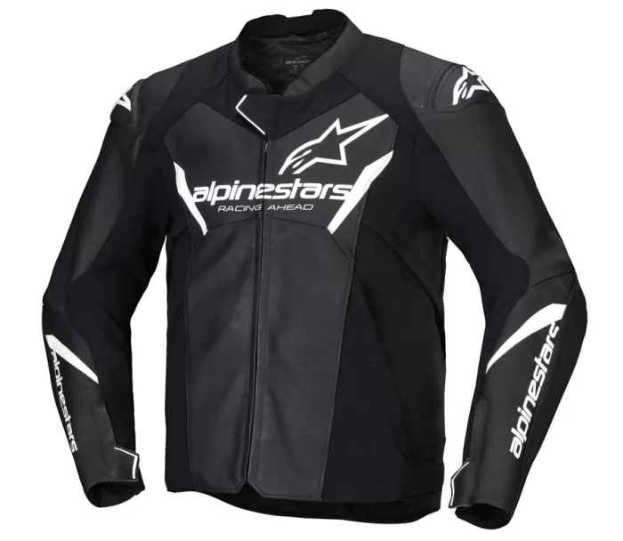 Pánská bunda na moto Alpinestars Faster V3 black/white