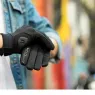 Rukavice na motorku Five Globe black