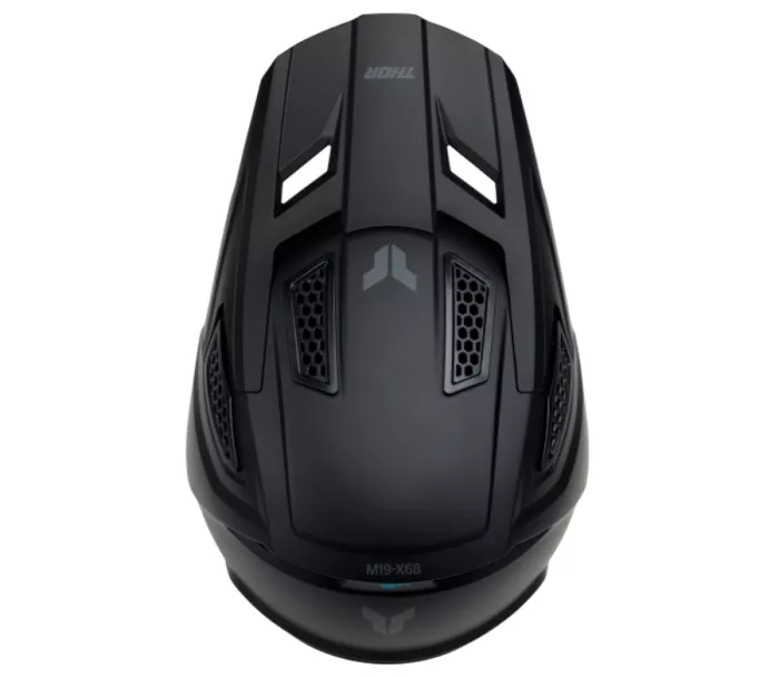 Thor 0110 - 8887 Fleet helma blackout vel. M