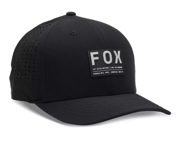 Kšiltovka Fox Non Stop Tech Flexfit - Black