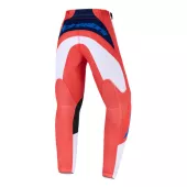 Dětské kalhoty na MX Alpinestars Fluid Grid orange/ucla blue
