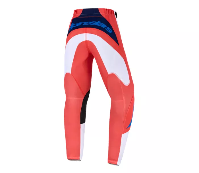 Dětské kalhoty na MX Alpinestars Fluid Grid orange/ucla blue