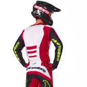 Motokrosový dres Alpinestars Fluid Haul bright red/black