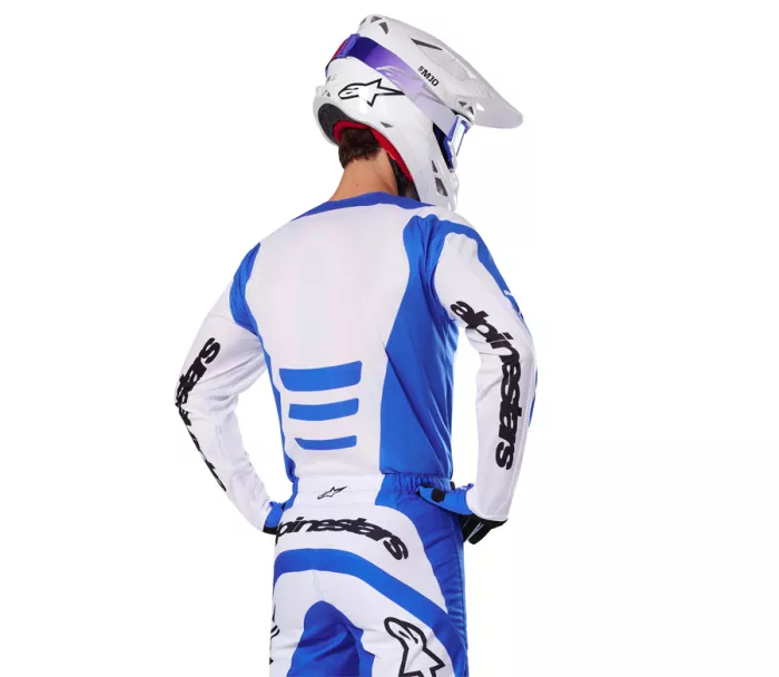 Motokrosový dres Alpinestars Fluid Haul blue/white