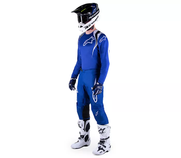 Motokrosový dres Alpinestars Fluid Narin blue/white