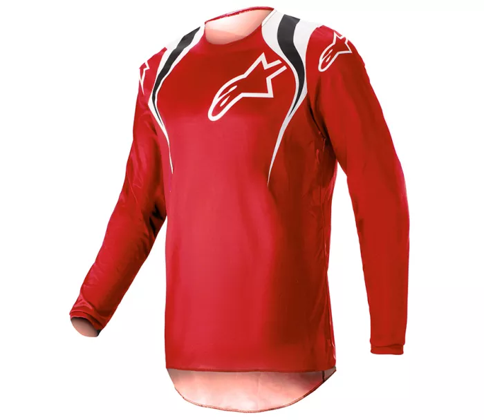 Motokrosový dres Alpinestars Fluid Narin red/white