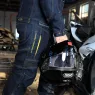 Kevlarové džíny na motorku Trilobite 1666 Agnox blue