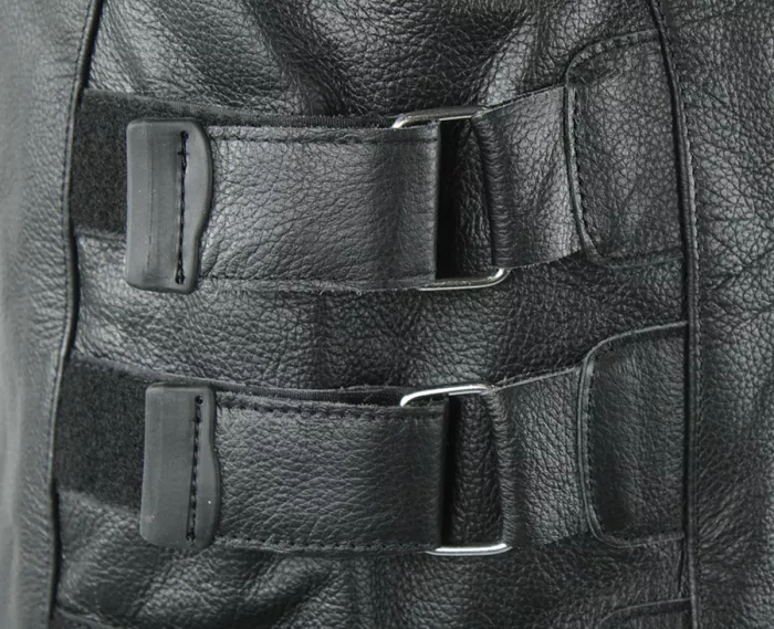 Kožená vesta Nazran Blade black vel. 7XL
