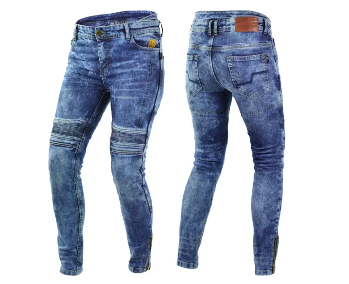 Dámské džíny na moto Trilobite Micas Urban blue