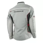 Dámská bunda na moto Nazran Poseidon W light grey/dark grey/red