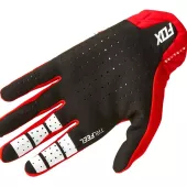 Motokrosové rukavice Fox Airline Glove - Fluorescent Red