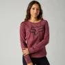 Dámské triko FOX Boundary Ls Top - Purple HZ
