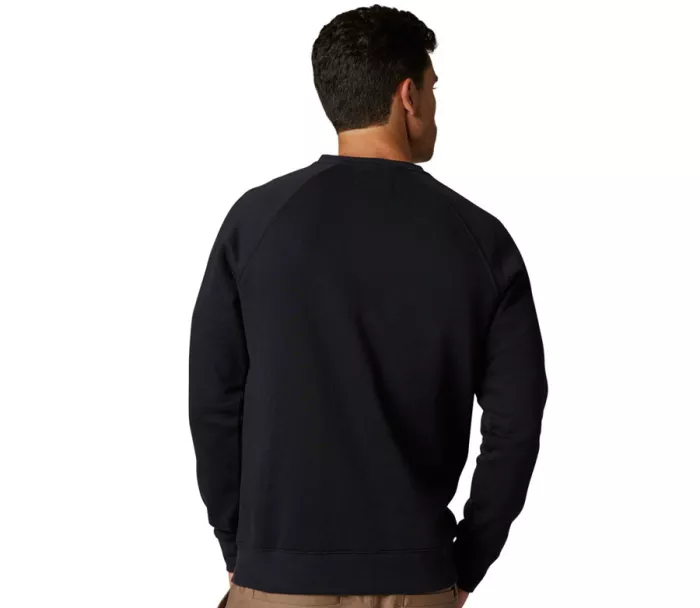 Mikina Fox Pinnacle Crew Fleece Black/White