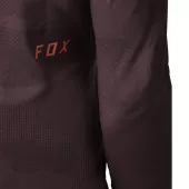 Dámský MTB dres Fox Womens Ranger Tru Dri LS dark maroon