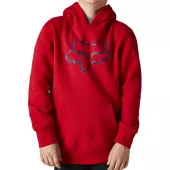 Dětská mikina Fox Youth Legacy Pullover Fleece Flame Red