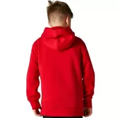 Dětská mikina Fox Youth Legacy Pullover Fleece Flame Red