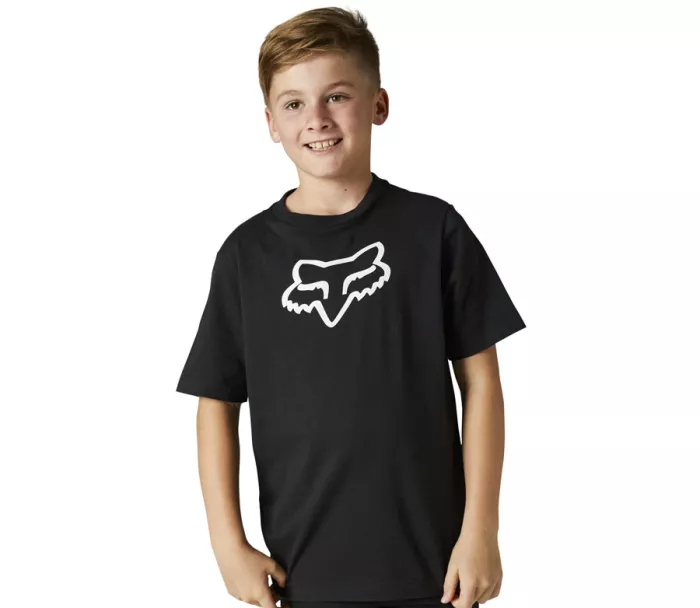 Dětské tričko Fox Youth Legacy Ss Tee Black