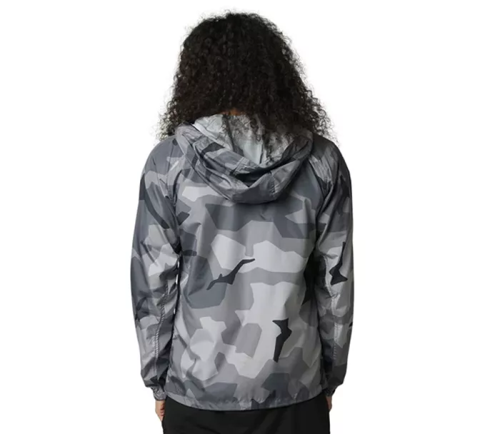 Bunda Fox Geology Camo Windbreaker Black Camor