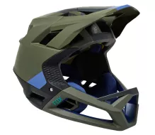 Helma Fox Proframe Blocked Helmet olive green vel. XL