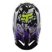 Motokrosová helma Fox V1 Morphic - Black/White