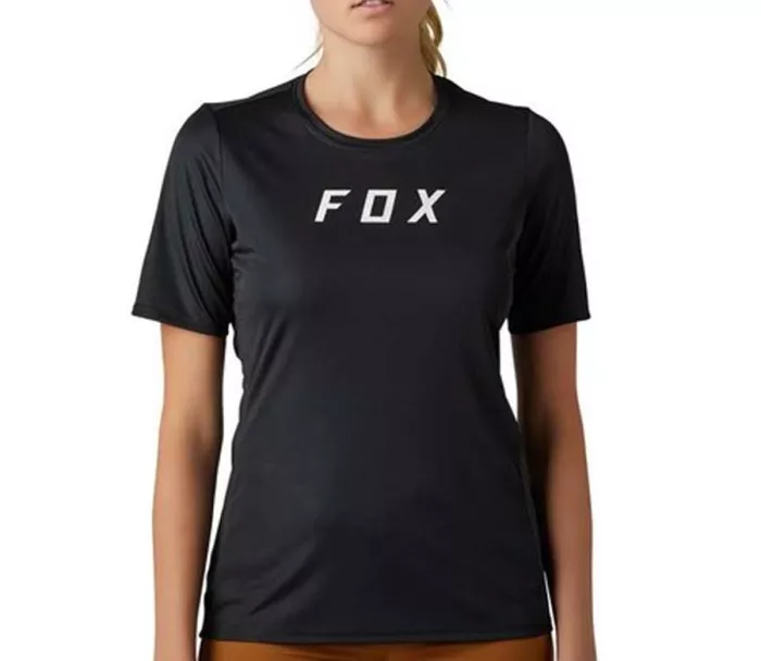 Dámský MTB dres Fox Ranger Ss Jersey Moth - Black