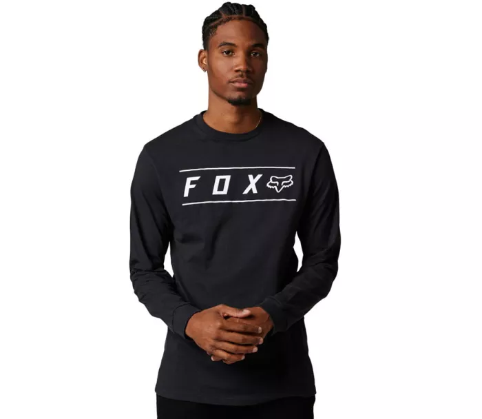 tričko Fox Pinnacle Ls Prem Tee Black