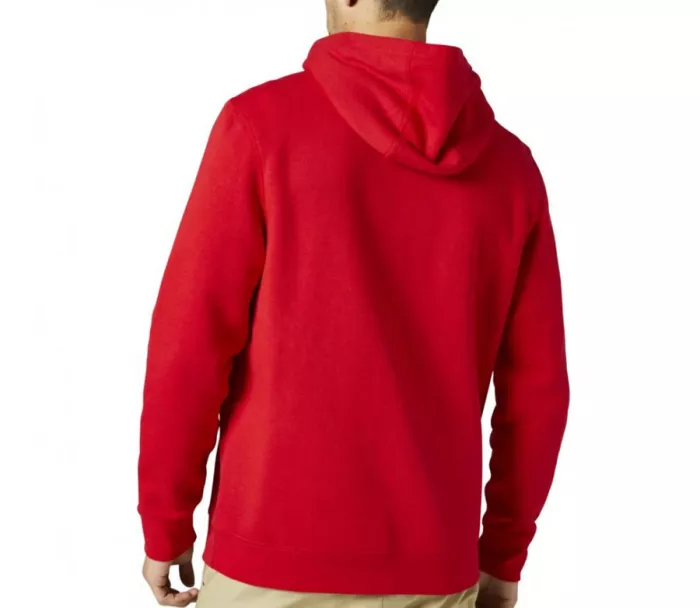 Mikina Fox Pinnacle Pullover Fleece Flame Red vel. S