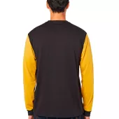 Tričko Fox Shield Ls Tech black/yellow