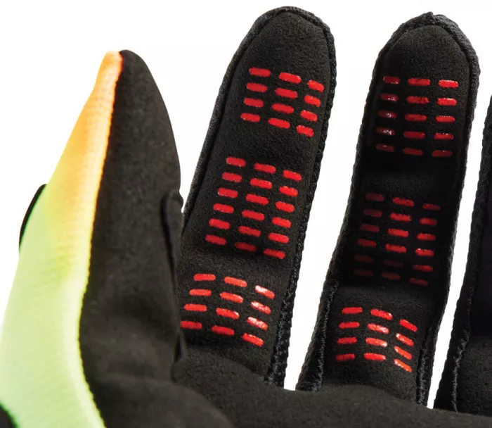 Motokrosové rukavice Fox 180 Glove Statk - Red/Yellow