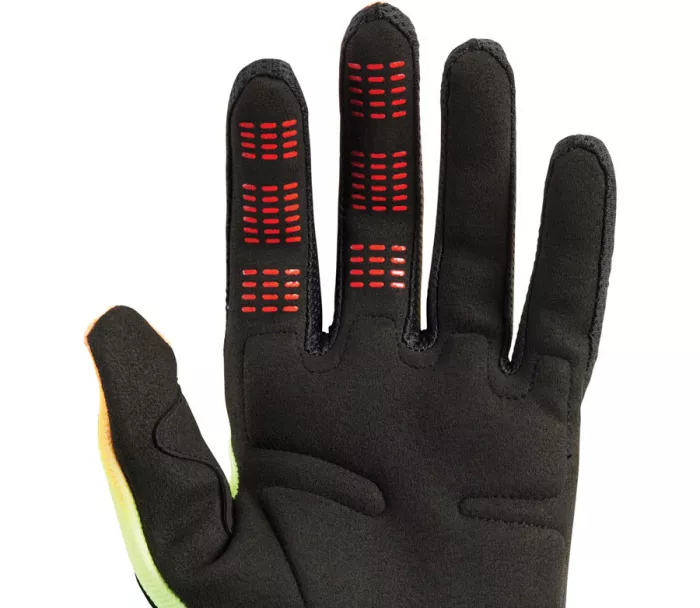 Motokrosové rukavice Fox 180 Glove Statk - Red/Yellow