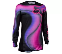 Dámský motokrosový dres Fox Wmns 180 Toxsyk Jersey Black/Pink vel. XL