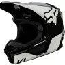 Motokrosová helma Fox V1 Lux Helmet, Ece black/white