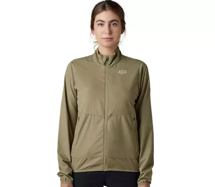 Dámská bunda MTB Fox Ranger Wind Jacket - Bark