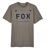 Pánské tričko Fox Aviation Prem Ss Tee Heather Graphite