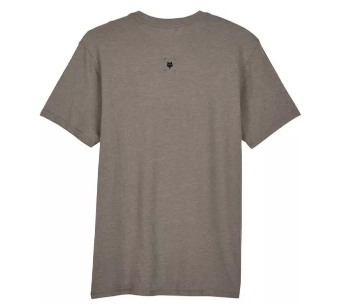 Pánské tričko Fox Aviation Prem Ss Tee Heather Graphite