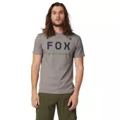 Pánské tričko Fox Aviation Prem Ss Tee Heather Graphite
