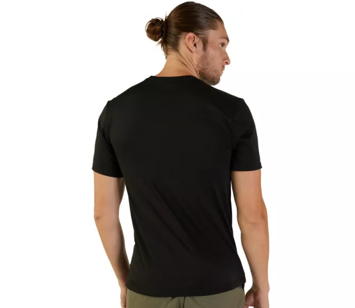 Fox Wordmark Ss Tech Tee Black vel. 2XL