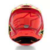 Helma na motokros Alpinestars SM3 Youth Fray red/yellow/black glossy