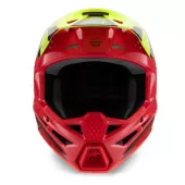 Helma na motokros Alpinestars SM3 Youth Fray red/yellow/black glossy