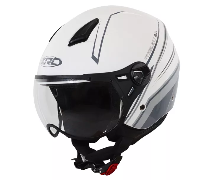 Helma na motorku XRC Freejoy 2.0 white/black vel. M