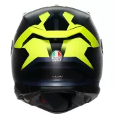 Integrální helma AGV K7 E2206 GLIMPSE BLACK/YELLOW FLUO